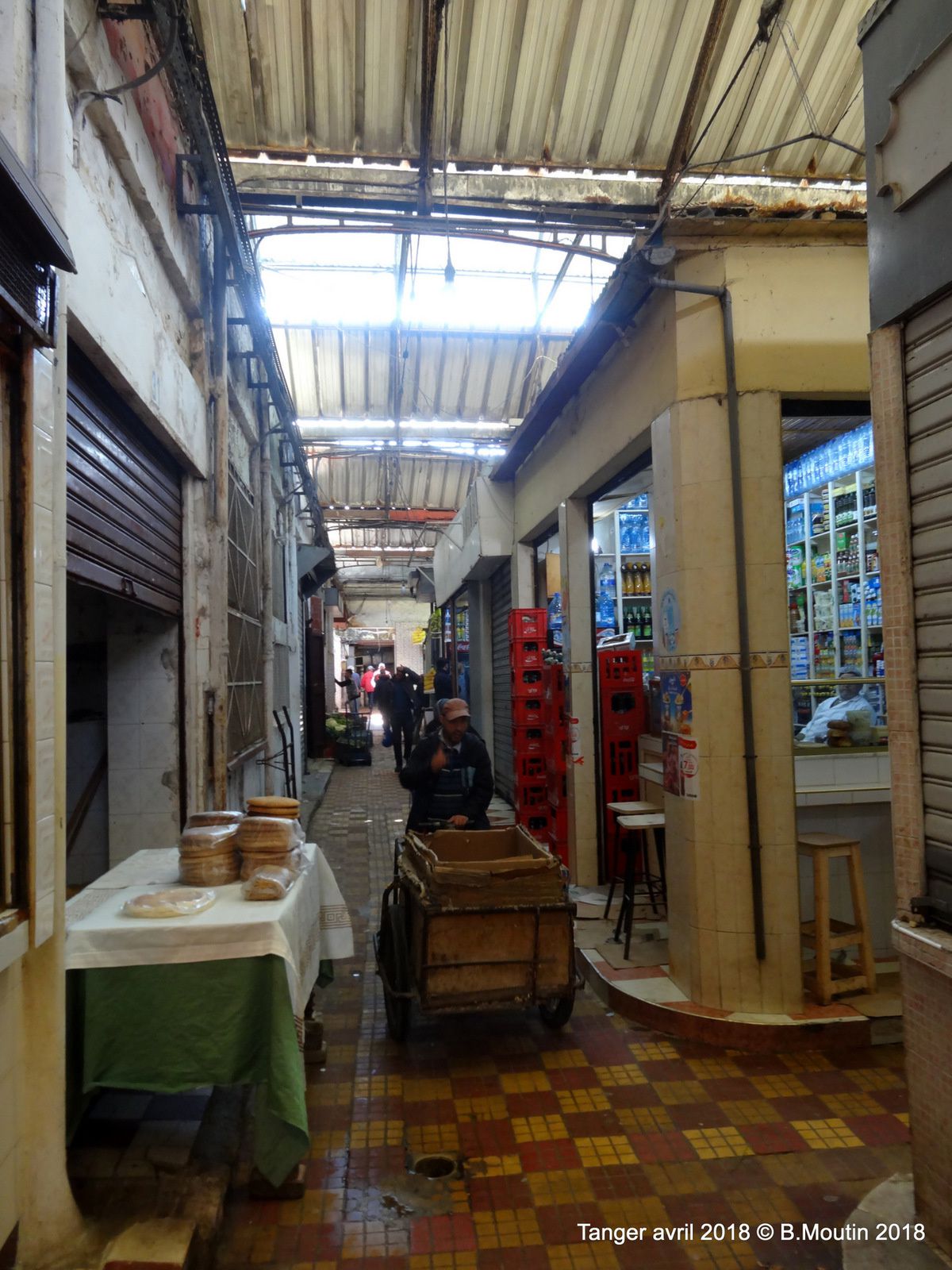 Le marché aux légumes du Grand Socco à Tanger