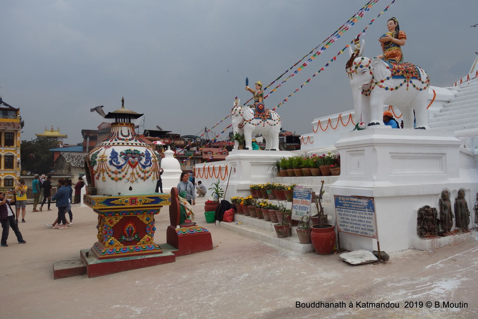 Bouddhanath à Katmandou (14 photos à cliquer)