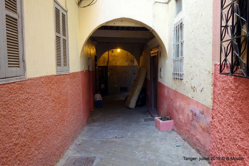 Couleurs des ruelles de Beni Idder dans la Medina de Tanger (5 photos)