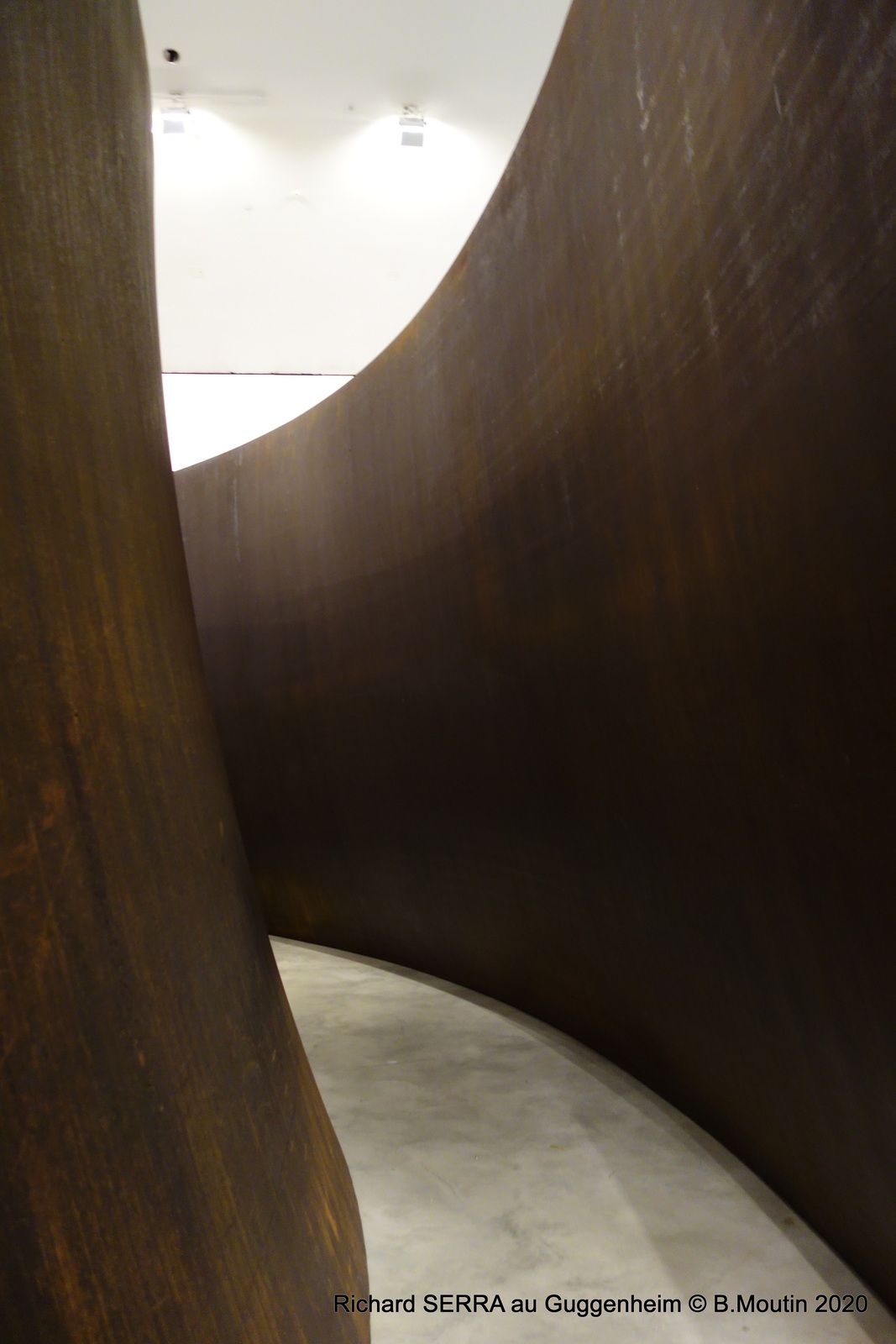 Richard SERRA au Musée Guggenheim de Bilbao (18 photos)
