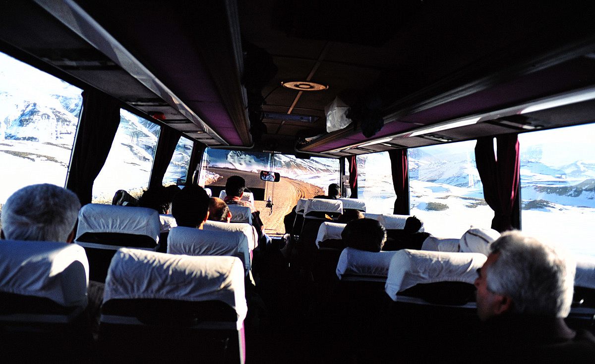 Dans le bus entre Ankara et Erzurum... - On the bus between Ankara and Erzurum...