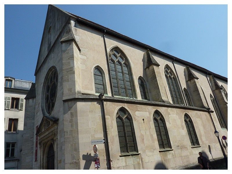 la chapelle des Cordeliers (du couvent et du Palais Ducal)