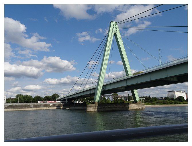 Cologne : Pont Severin ou Severinsbrüke