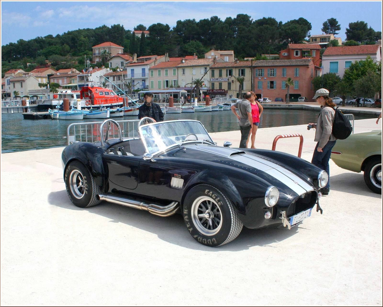 259 - La journée américaine à Saint Mandrier sur Mer, place des Résistants, port de plaisance et quai des pêcheurs,