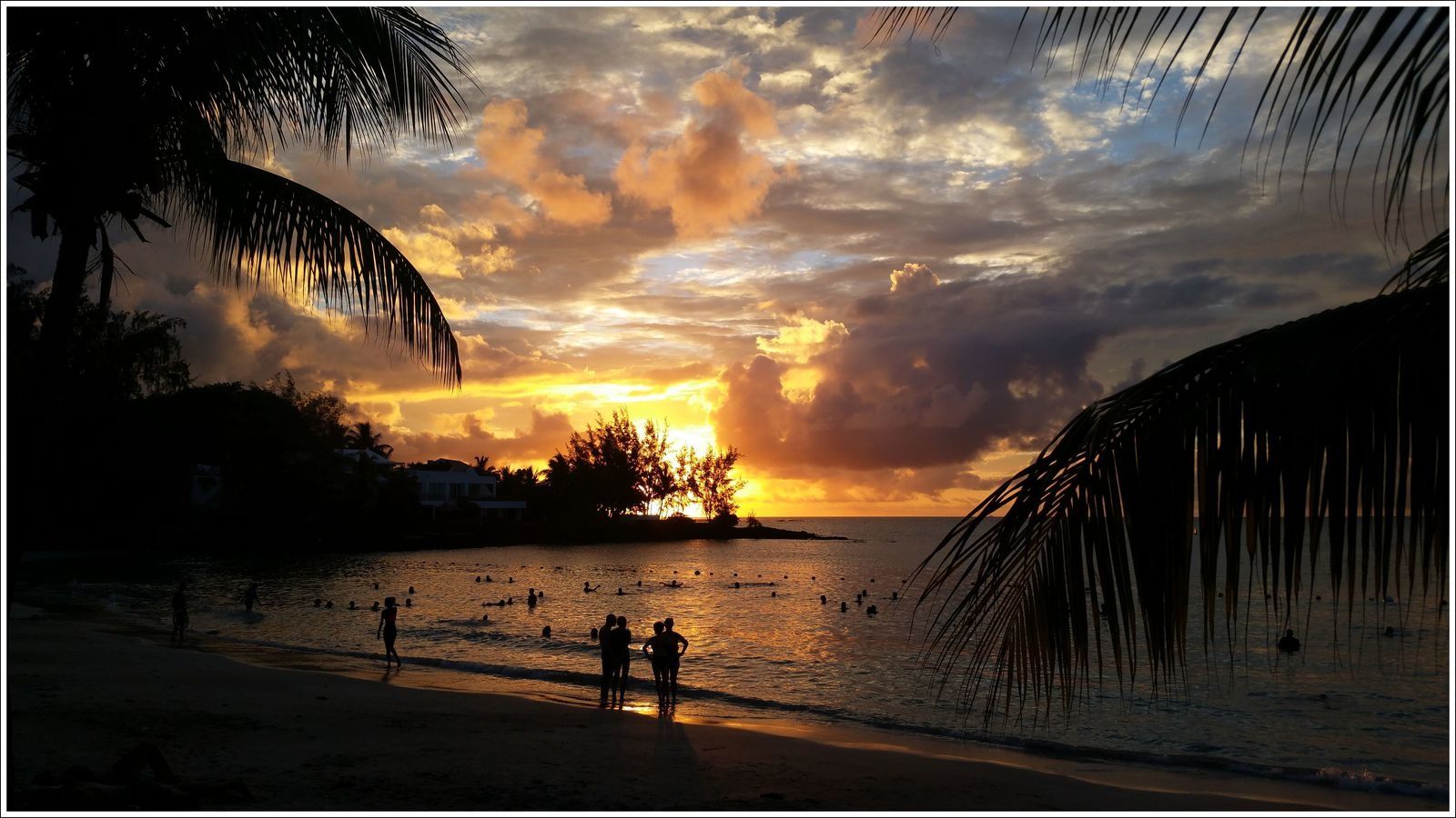 290 - Île Maurice, 24ème, février mars 2017 plages du nord de l'île, couchers de soleil photos en passant, quiétude du soir