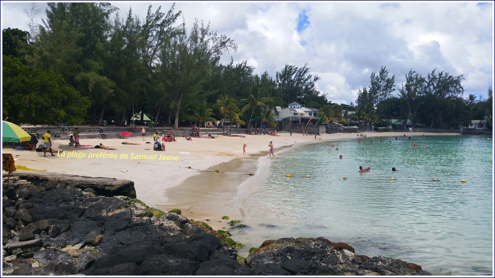 Une pensée pour Samuel... sa plage préférée.
