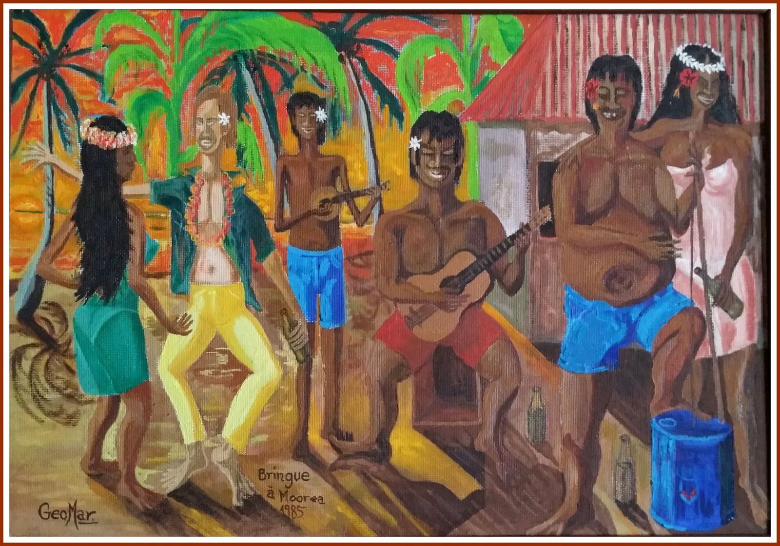 &quot;Répertoire&quot; Iles Cook, Rarotonga, 1983, photos by GeoMar015.exe