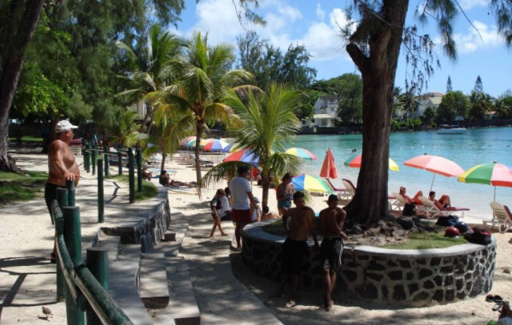 Plage de Péreybère à l'île Maurice