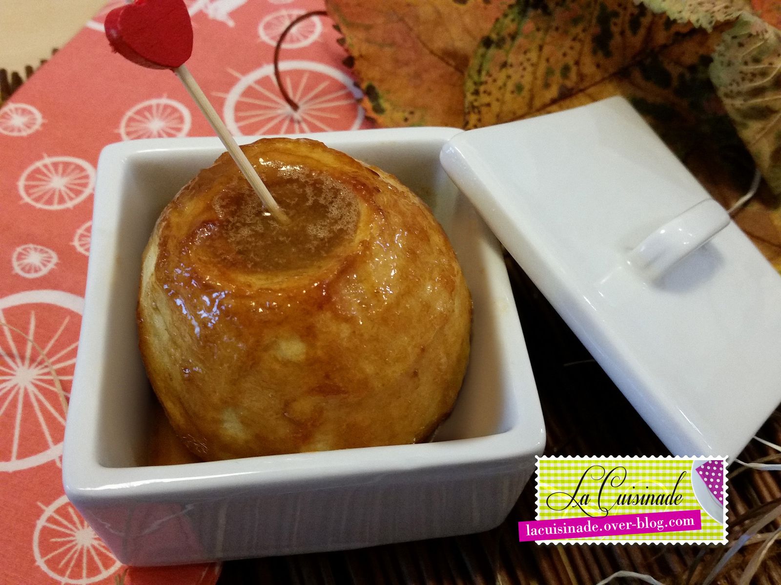 Pomme au four au Caramel Beurre Salé !! - VTT presqu'île de Crozon