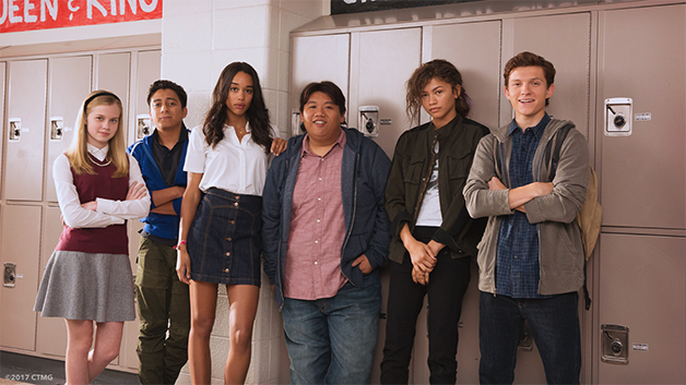 Spider-man, homecoming, photo de classe.