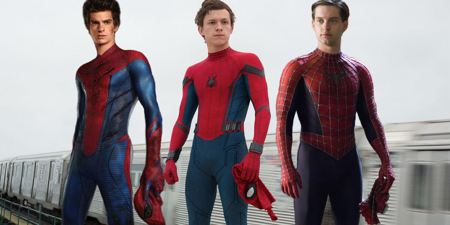 Andrew Garfiled - Tom Holland - Tobey McGuire