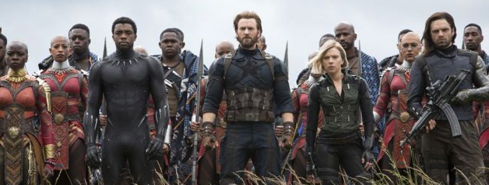 Black Panther, Steve Rogers, Black Widow, Bucky