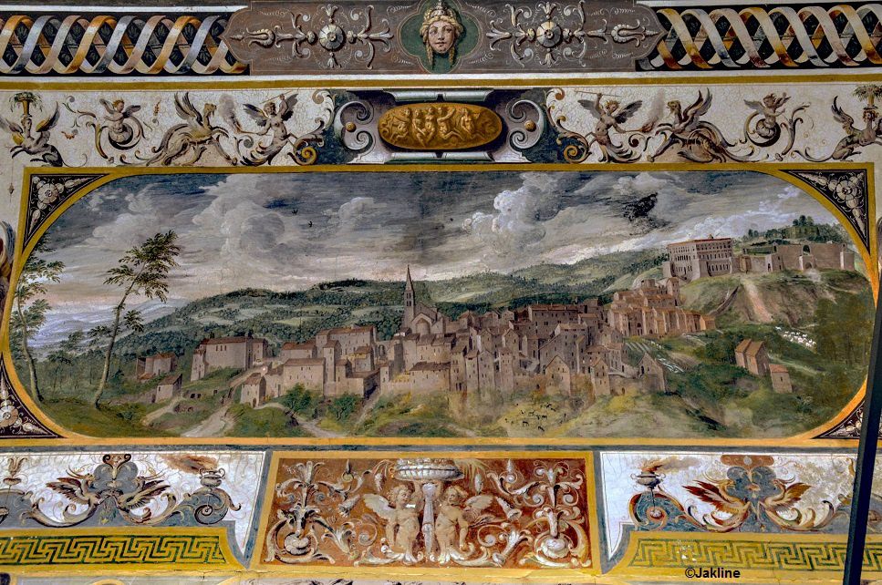 Le Palais Farnese à Caprarola