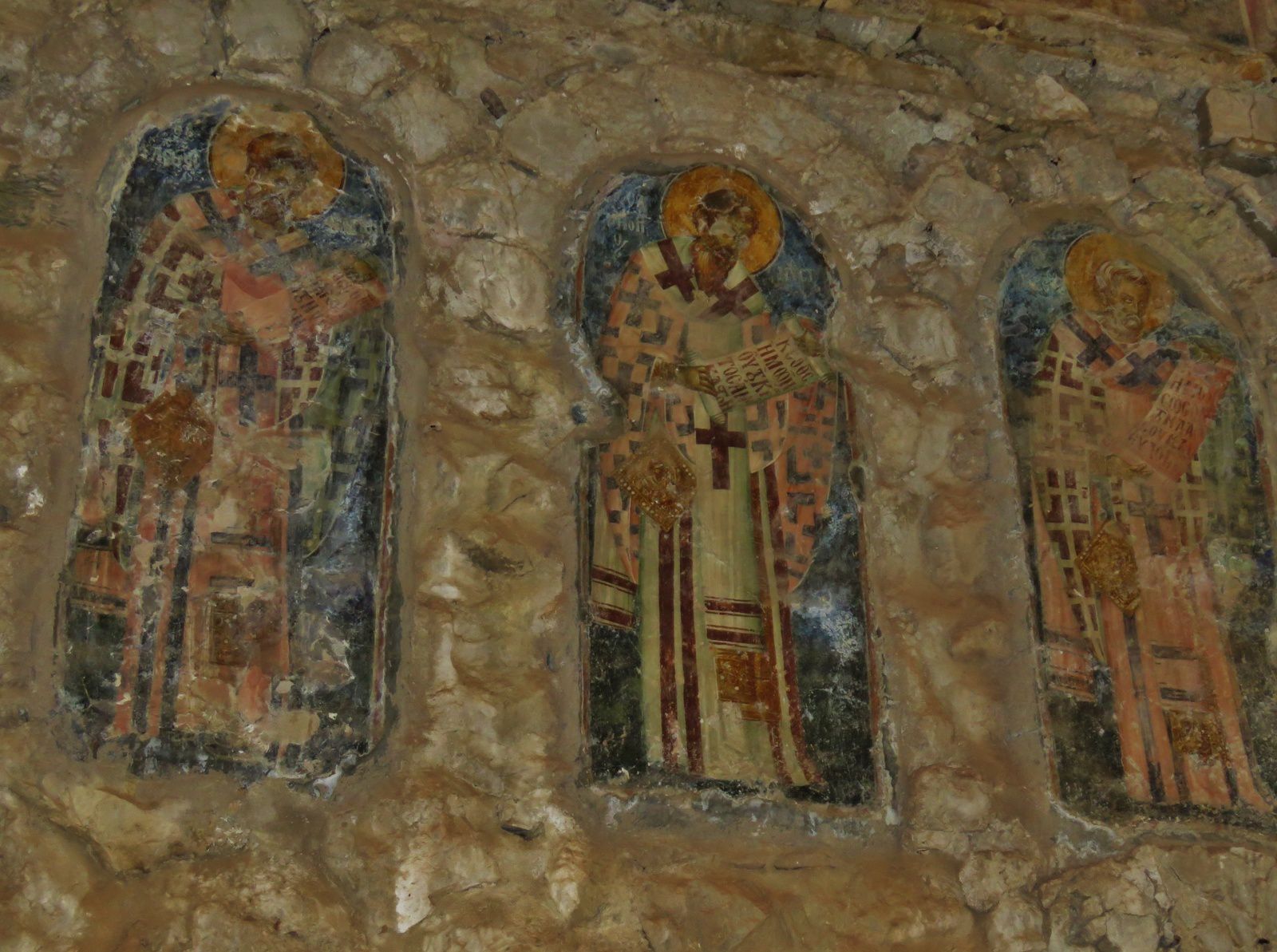 peintures murales du XIVéme