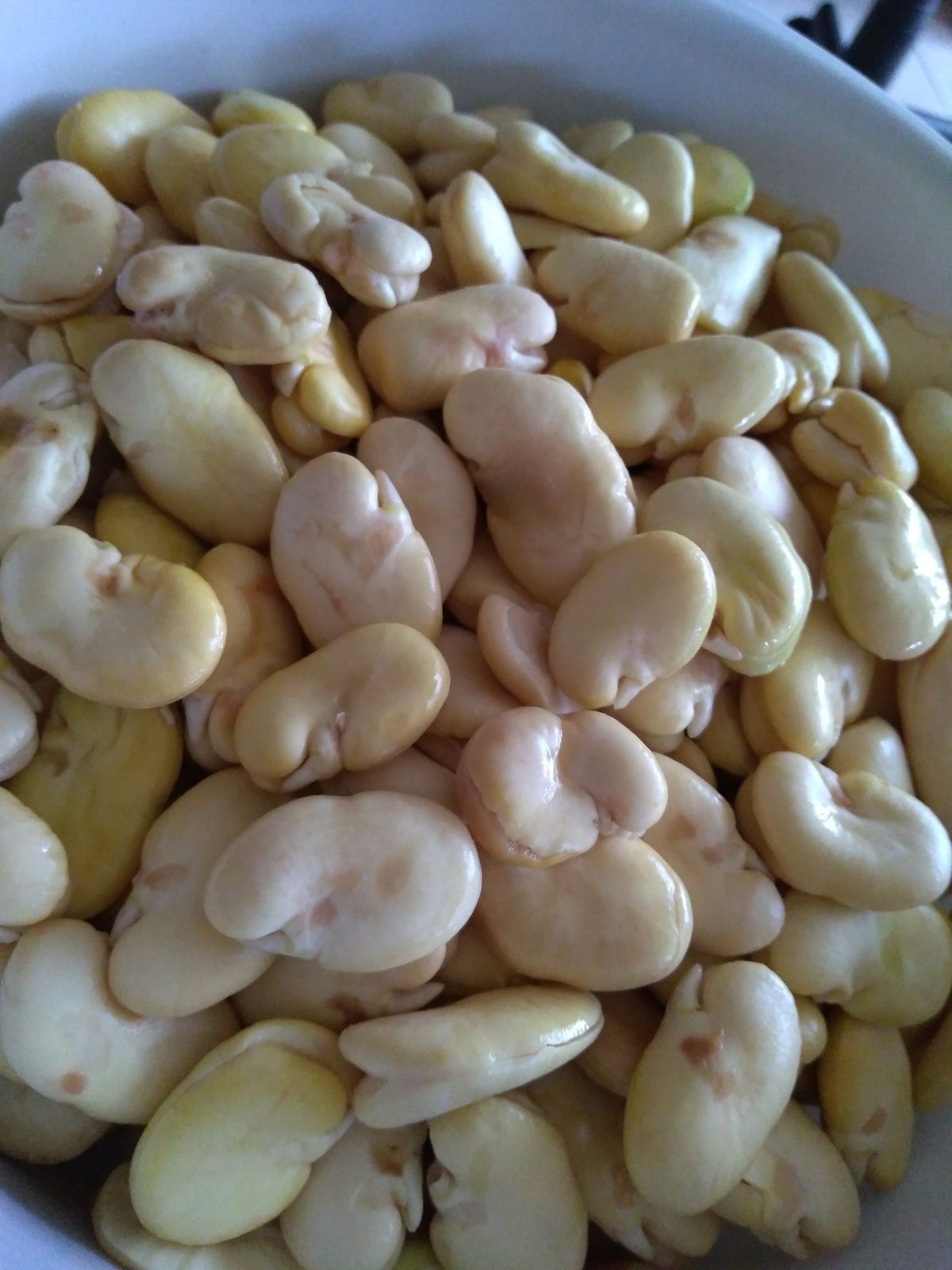 Soupe de fèves sèches, peu d'ingrédients