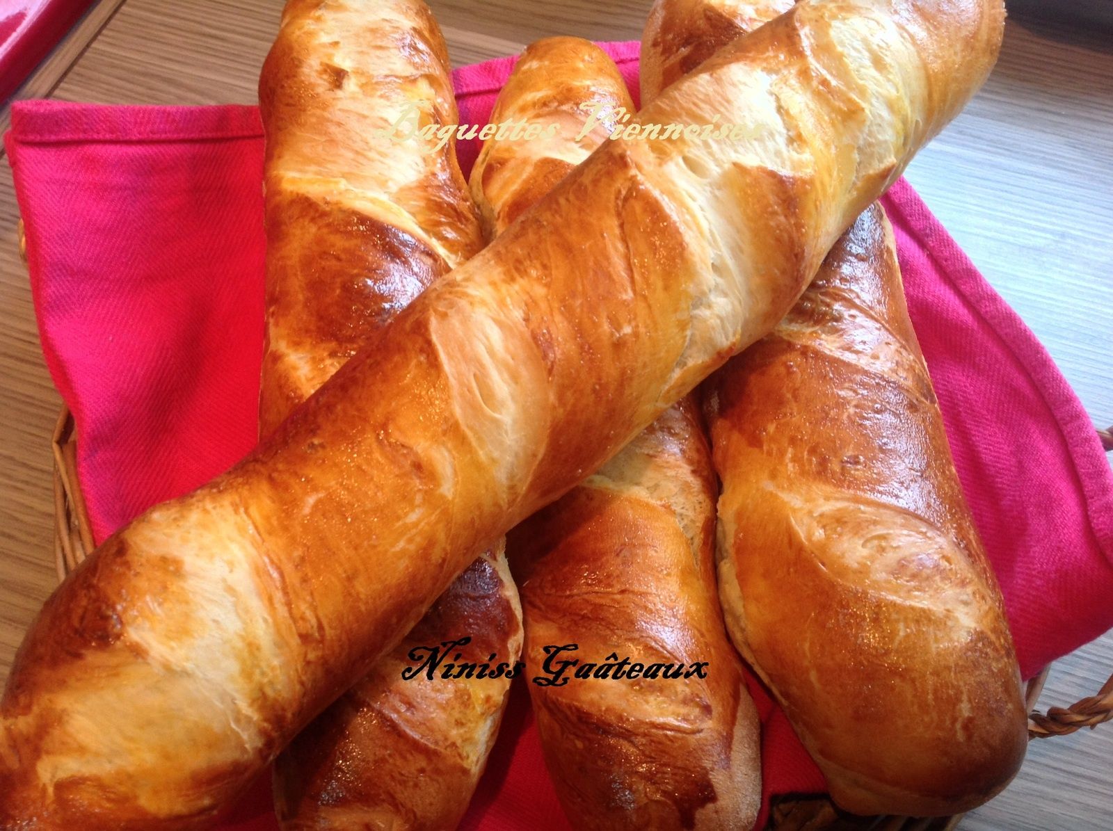 Baguettes Viennoises - la cuisine de niniss &amp; co