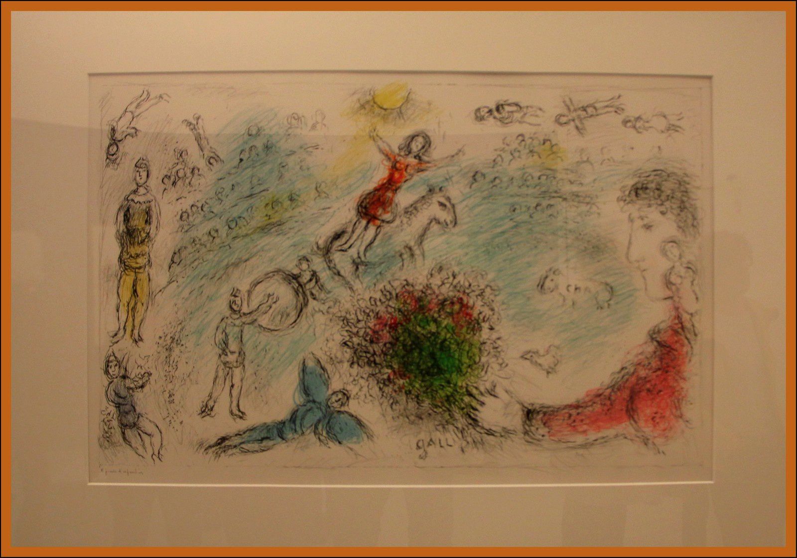 MARC CHAGALL A CERET