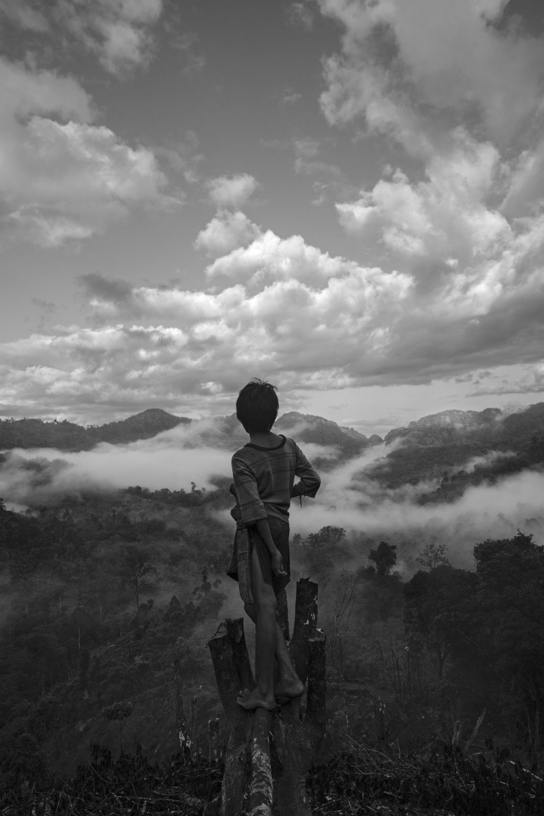exposition photo Pierre de Vallombreuse - Musée de l'homme - Peuple Palawan