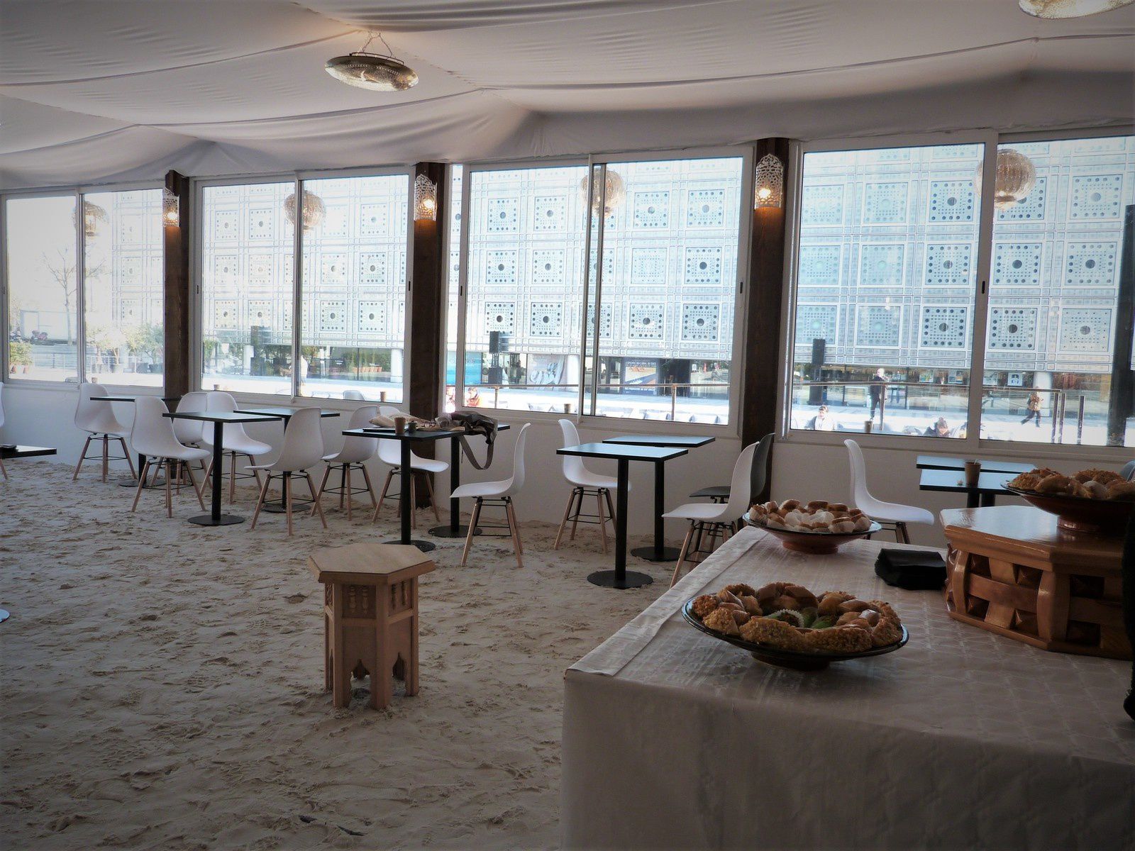 Exposition Canal de Suez - Institut du monde Arabe - Alexandrie Café