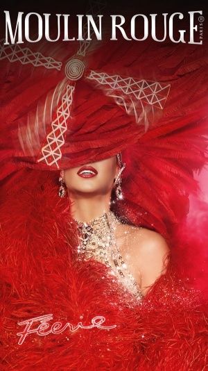 Affiche 2018 revue Féérie - Le Moulin Rouge