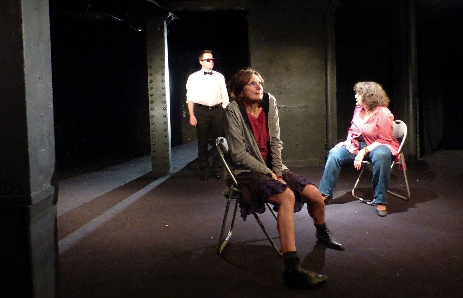 Tout va bien merci - théâtre - Dominique Contestin, Benoît Le Bihan, Marie-Véronique Raban
