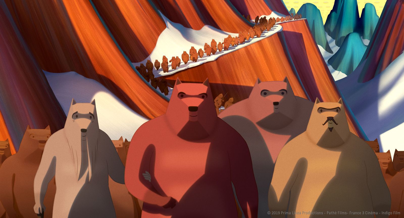 la fameuse invasion des ours en Sicile - film