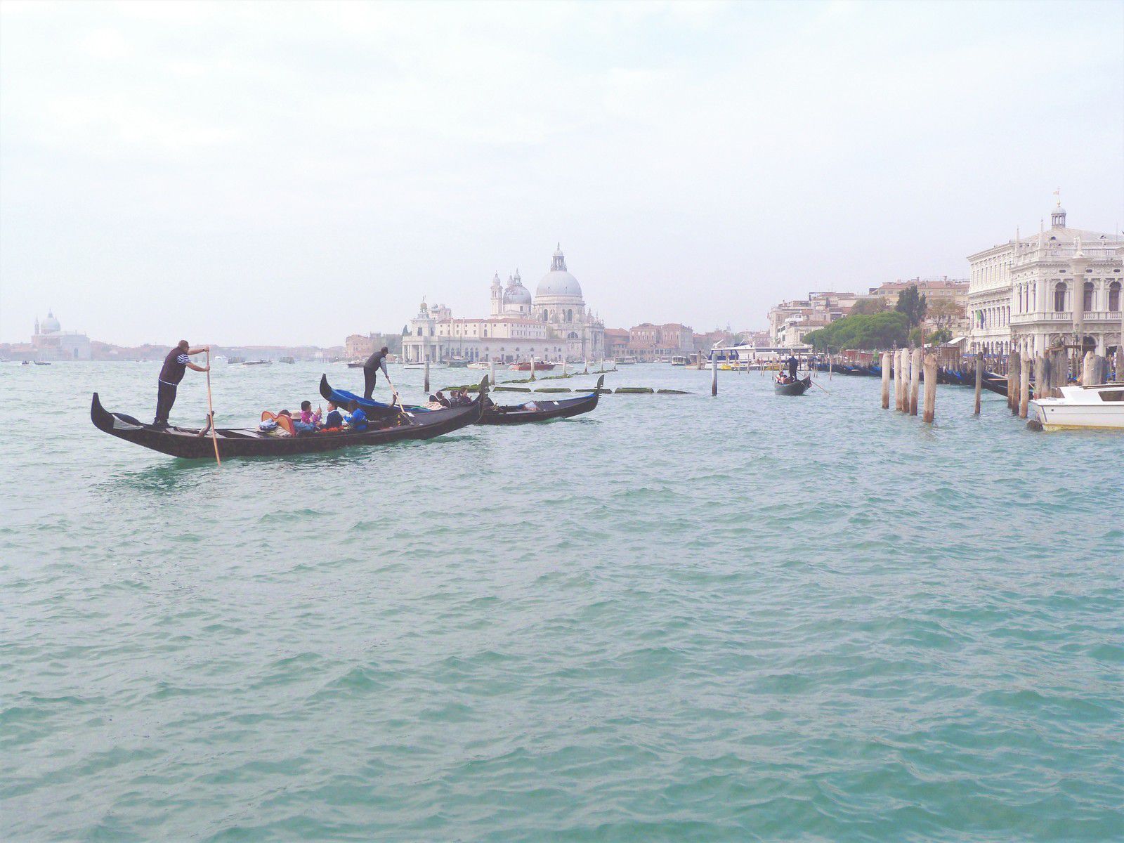 Venise, voyage, gondole