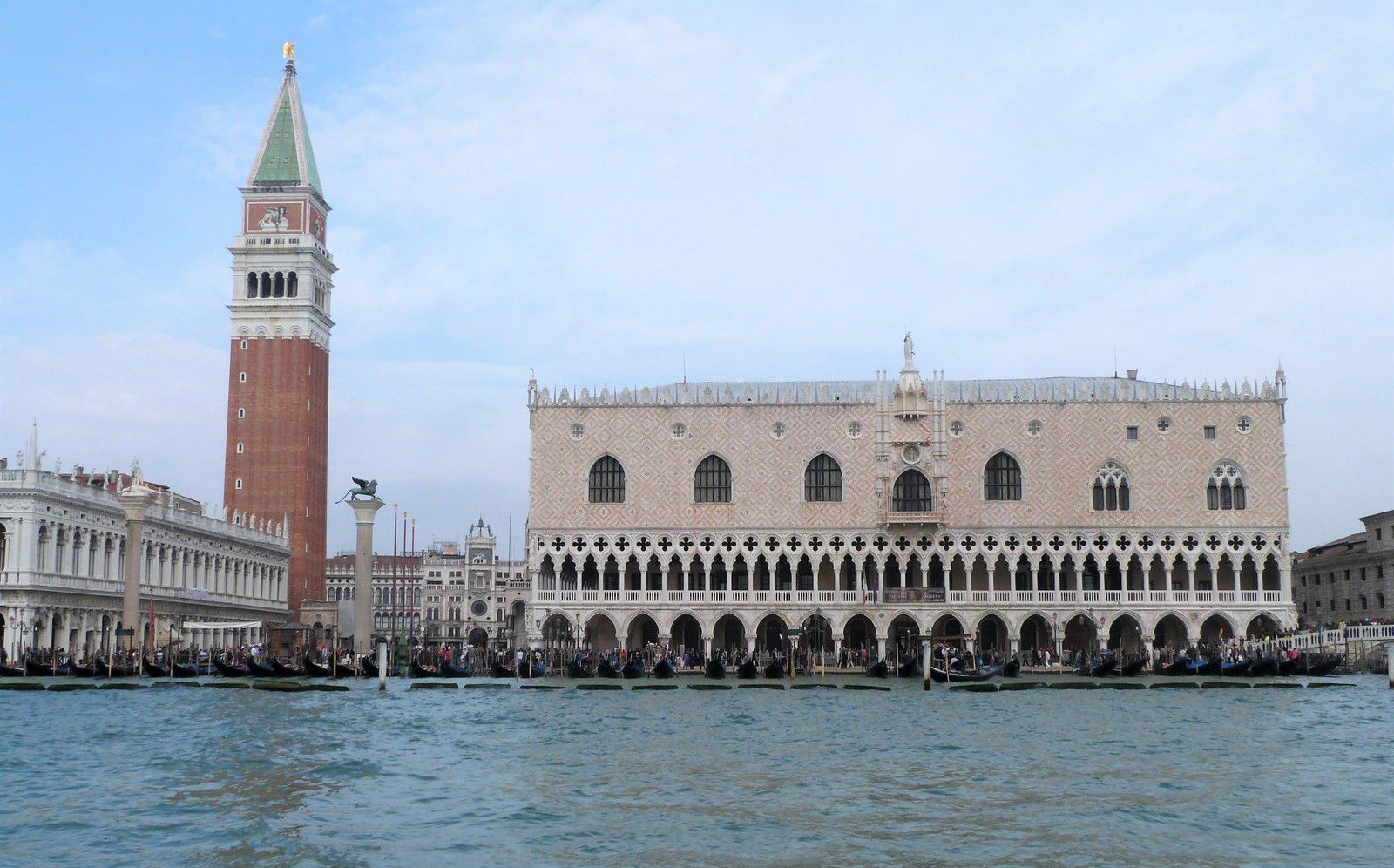 Venise, voyage, Place Saint-Marc, Palais des Doges