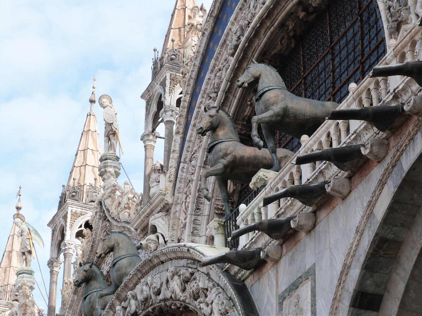 Venise, voyage, Basilique Saint-Marc, Place Saint Marc, chevaux 