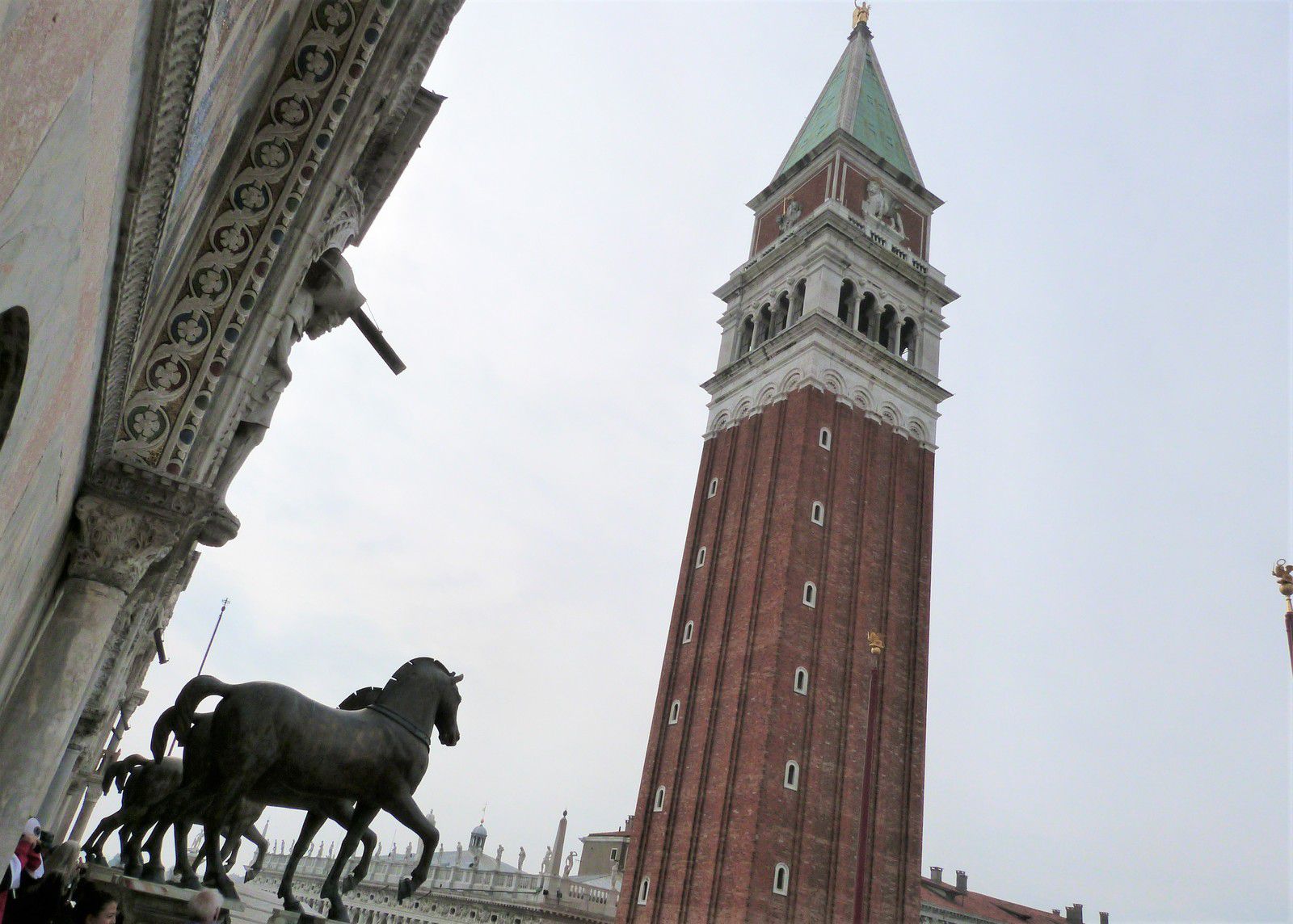 Venise, voyage, Basilique Saint-Marc, Place Saint Marc, campanile, chevaux