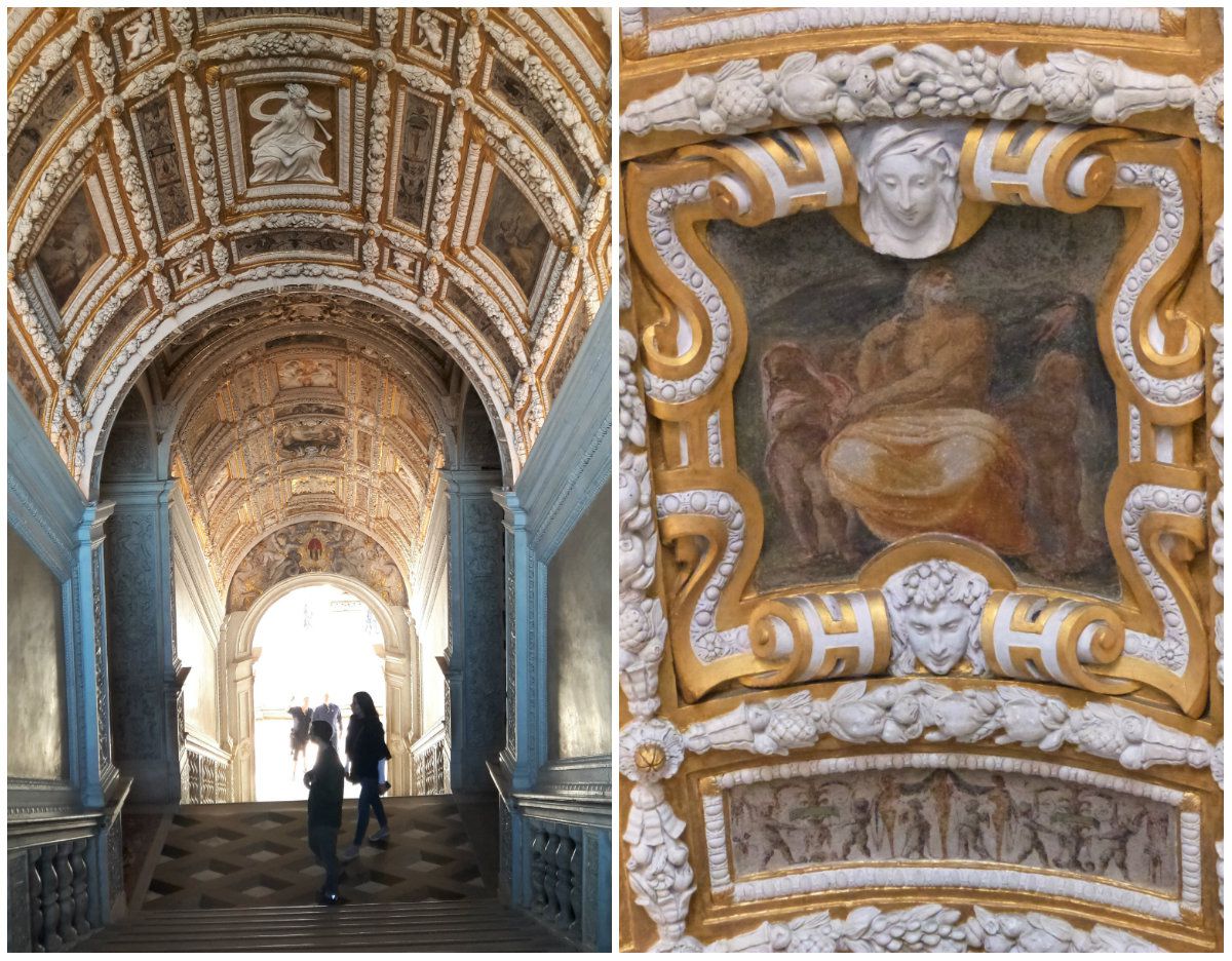 Venise, voyage, Place Saint-Marc, Palais des Doges , escalier d'or