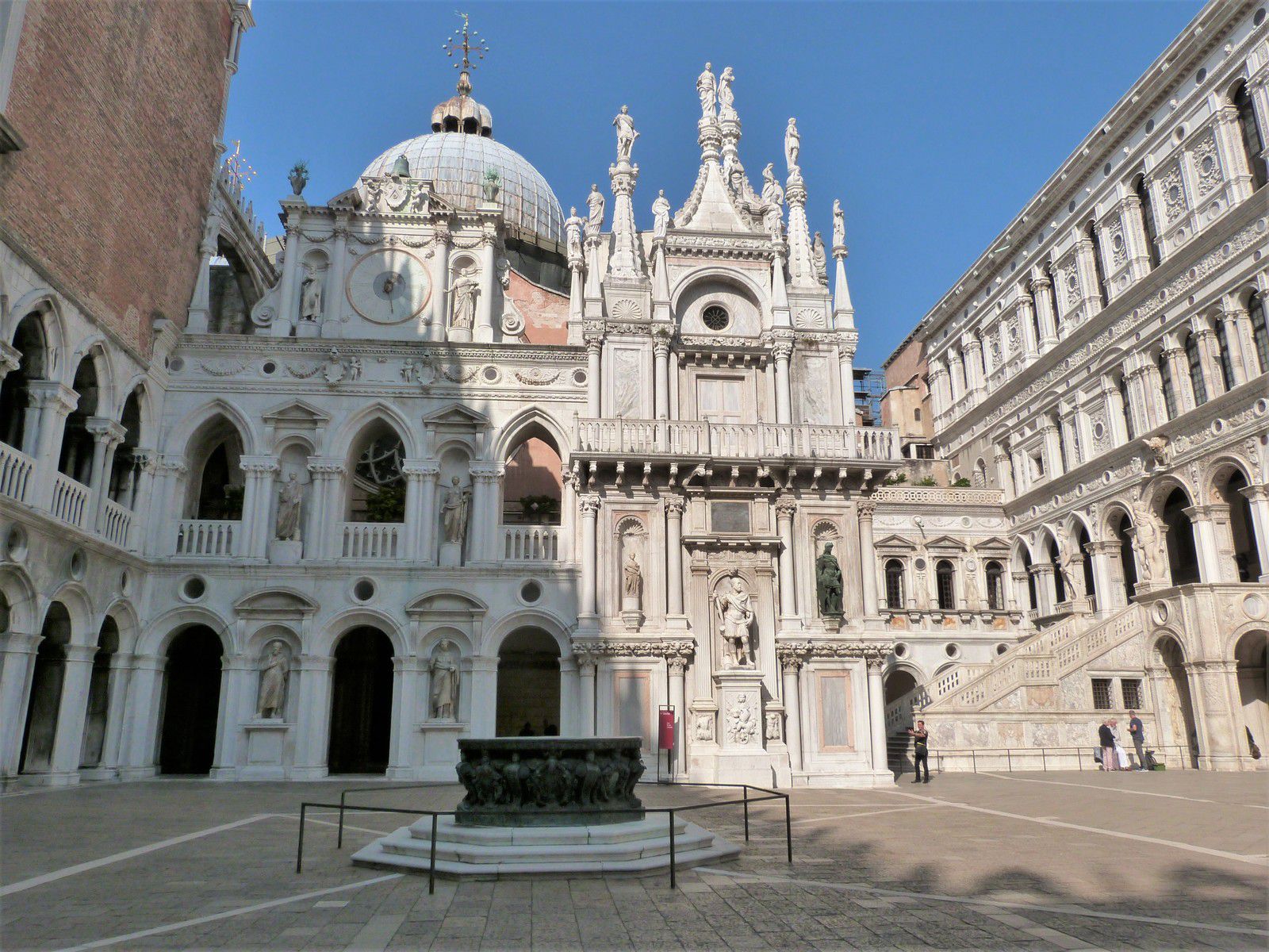 Venise, voyage, Place Saint-Marc, Palais des Doges 