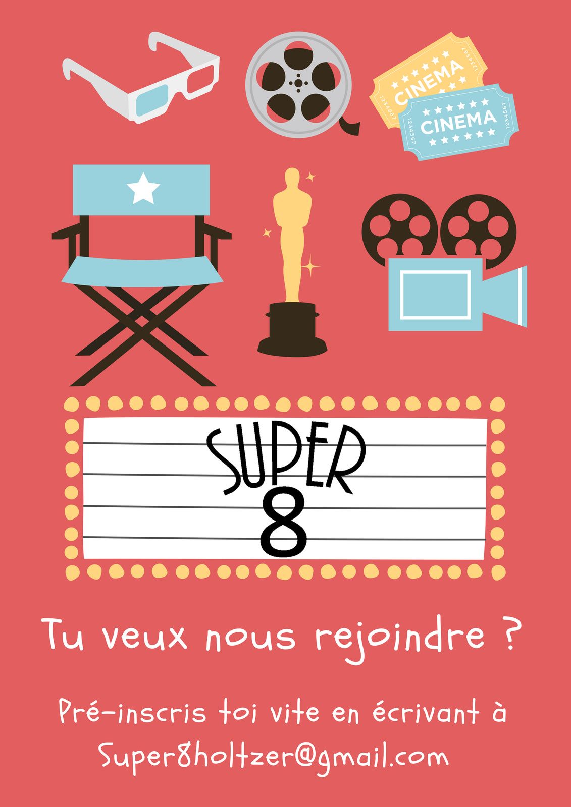 Super 8 movie party !