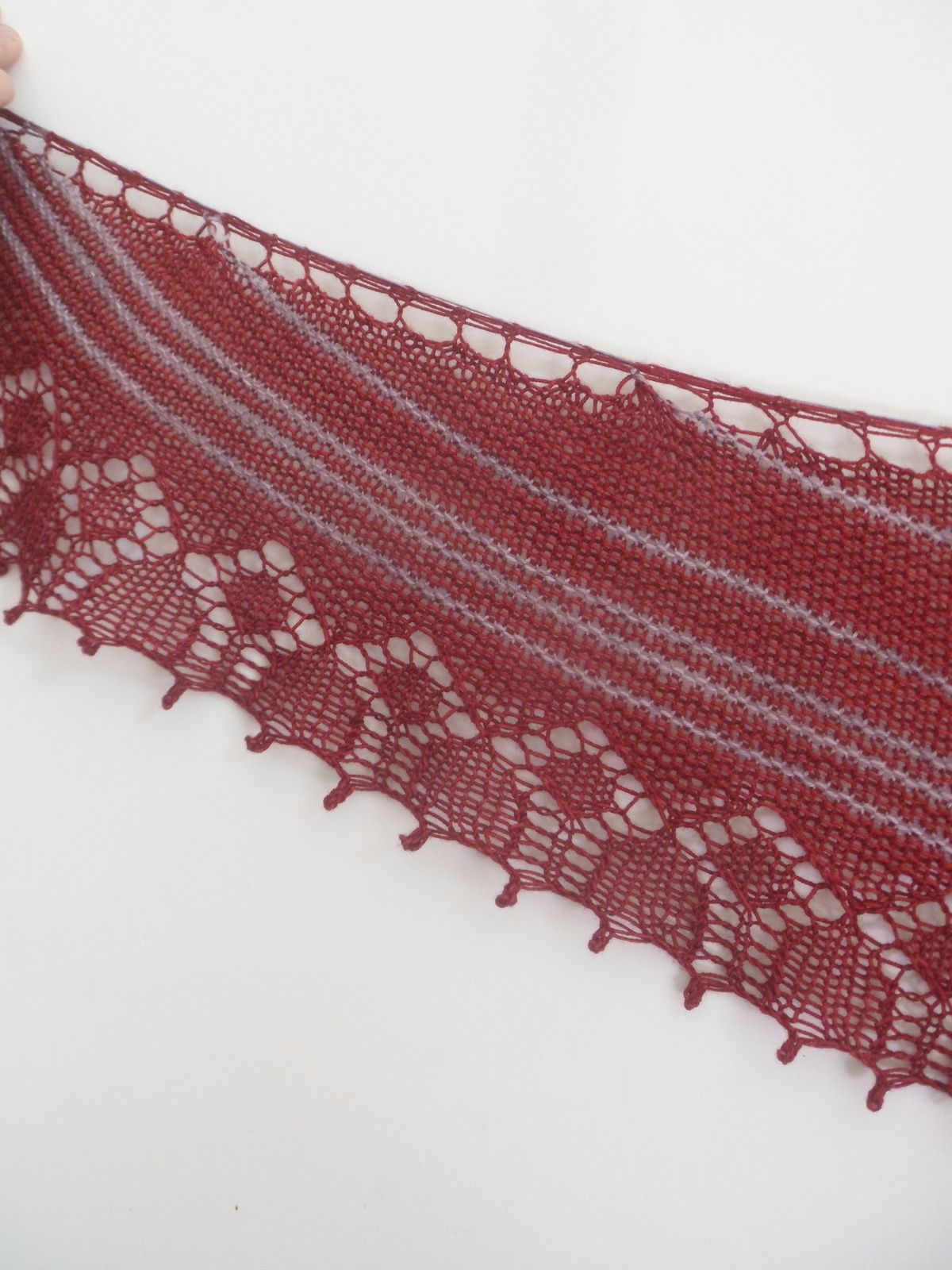 Gunmetal Shawl(ette)