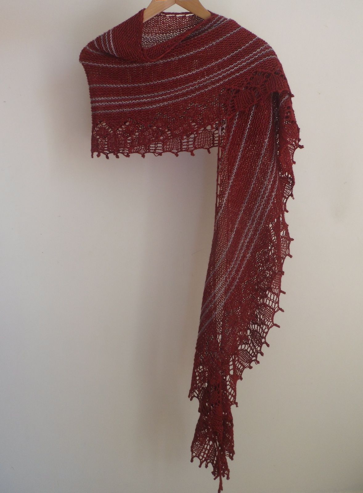 Gunmetal Shawl(ette)