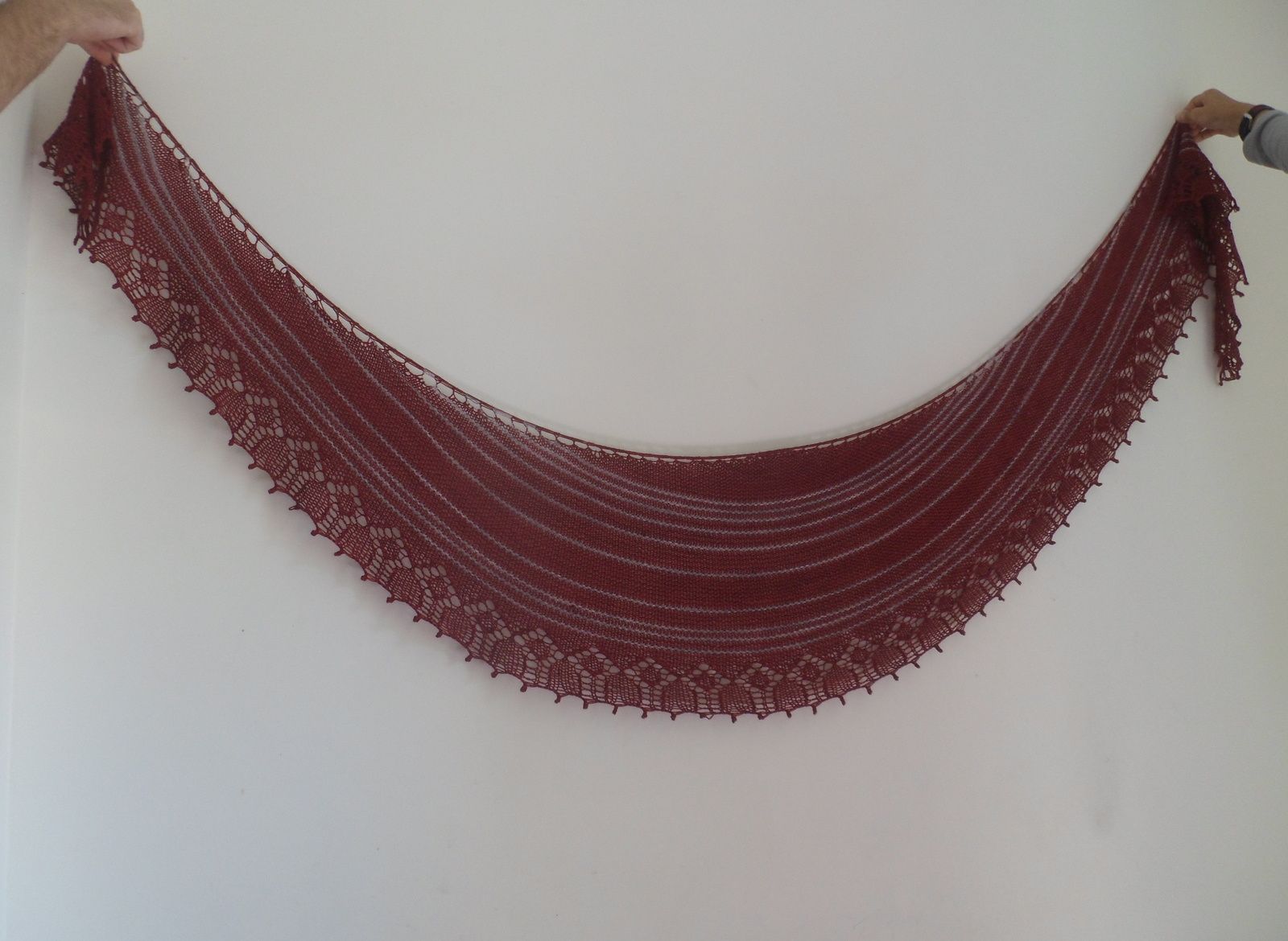 Gunmetal Shawl(ette)