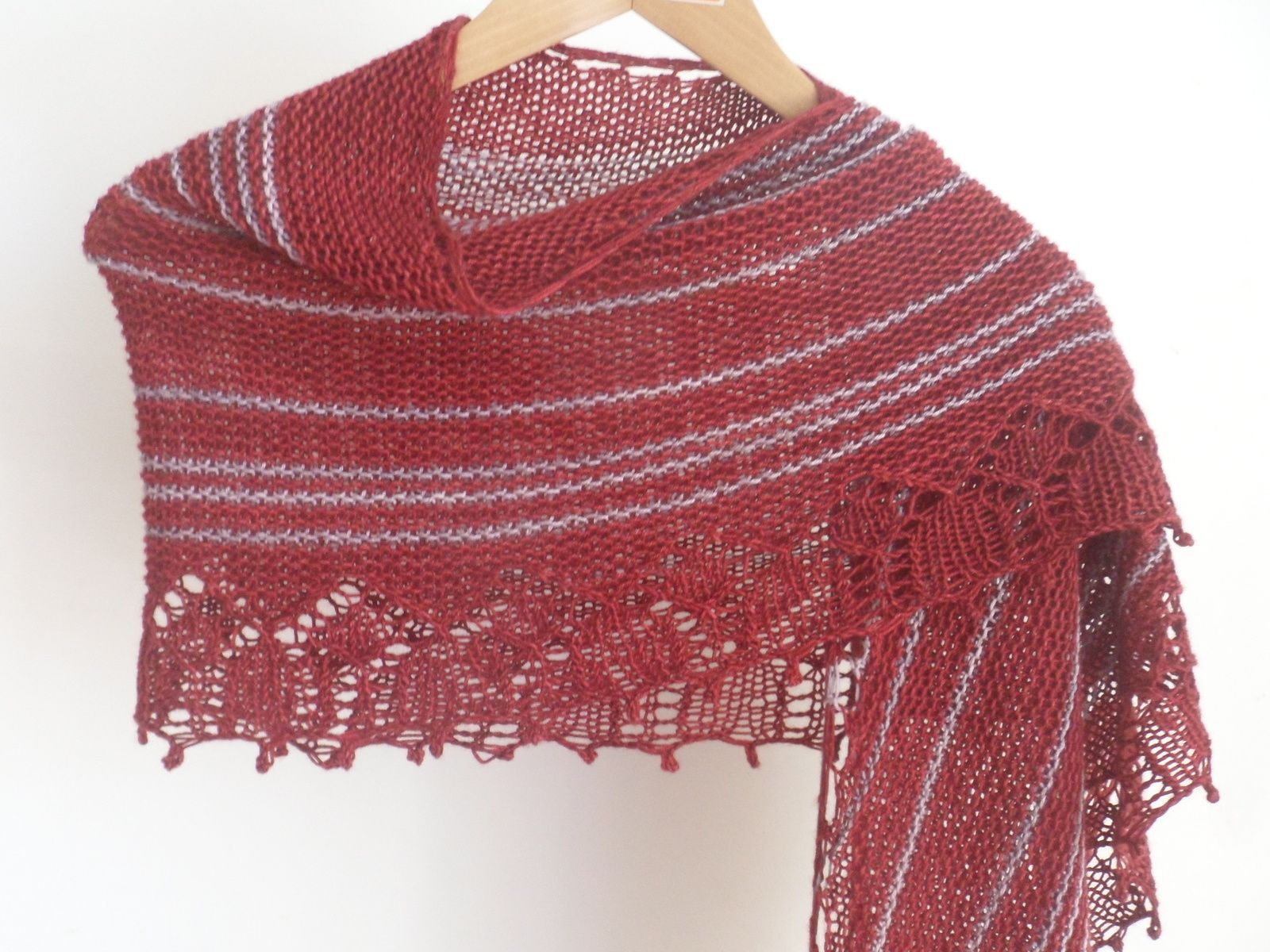 Gunmetal Shawl(ette)