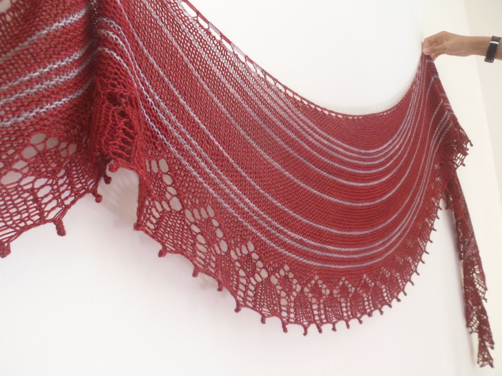 Gunmetal Shawl(ette)