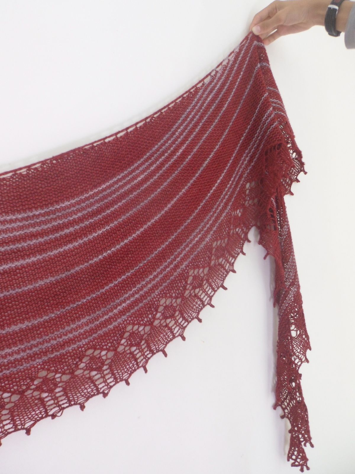 Gunmetal Shawl(ette)