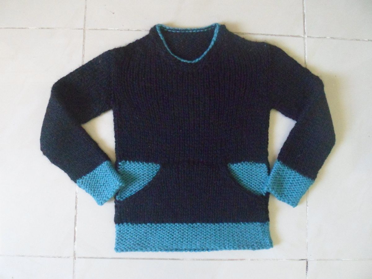 Tuto : faire une poche kangourou en top down