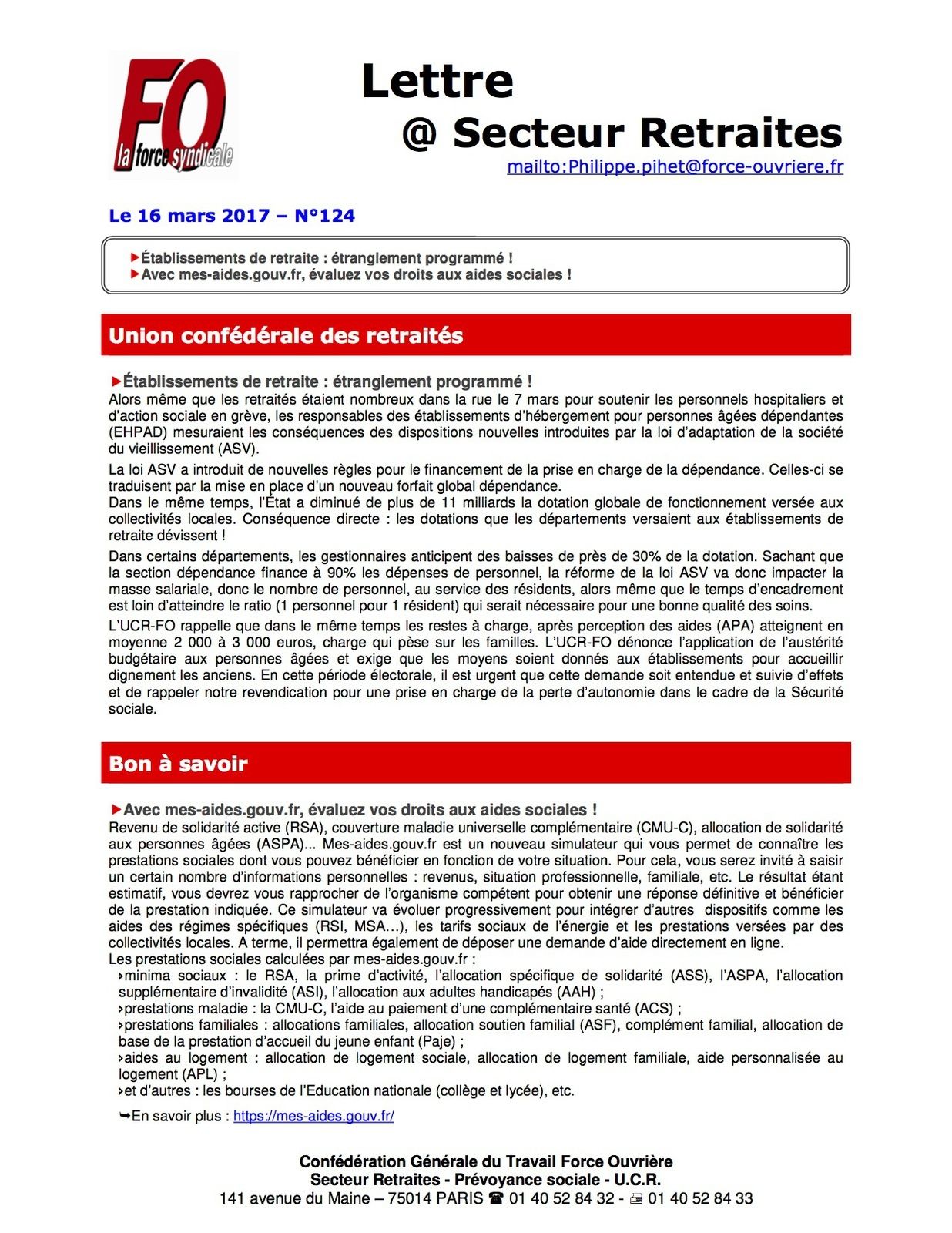 Avec Mes Aides Gouv Fr Evaluez Vos Droits Aux Aides Sociales Fo Retail Distribution