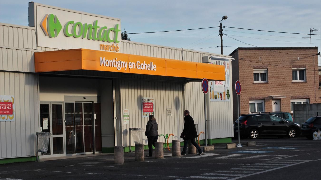 Ex Dia, C Contact, Montigny-en-Gohelle, devrait fermé prochainement - Le Carrefour Contact Marché est installé dans le quartier de la Plaine du 7