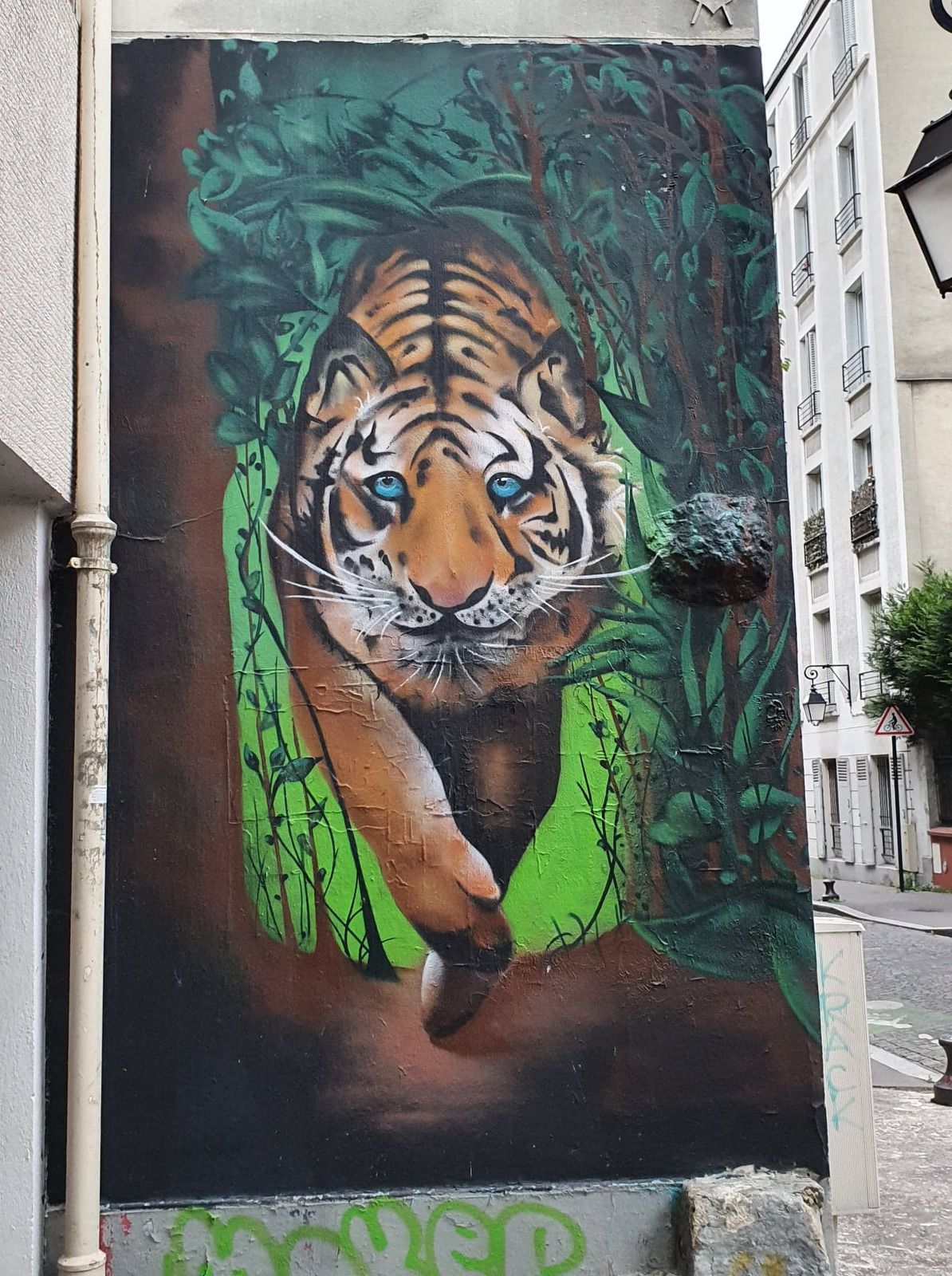 Peinture de rue Paris 13
