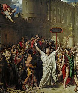 Le Martyre de saint Symphorien (1834) /  tableau peint par Jean-Auguste-Dominique Ingres