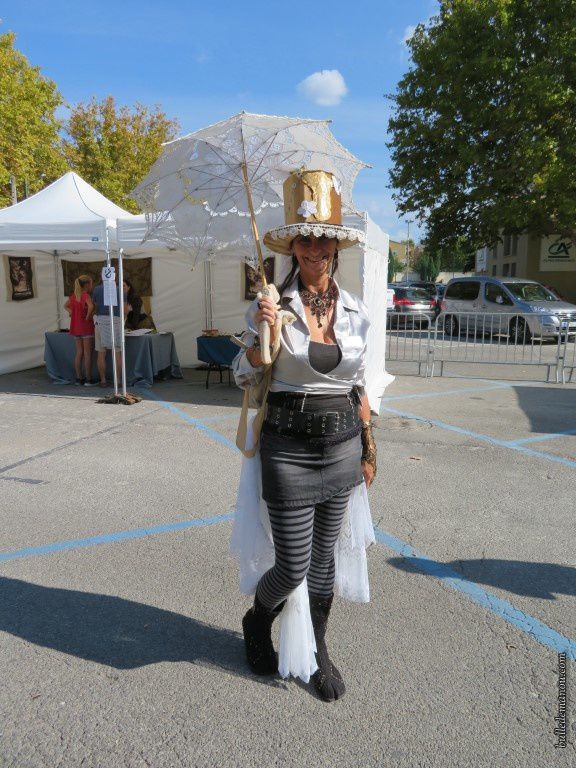Un joli costume steampunk pour le Festival de l'imaginaire (Lambesc 2018)