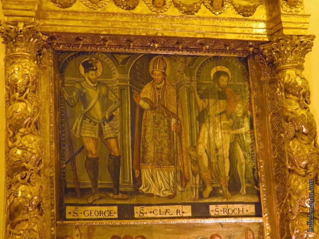 L'autel de Saint-Clair et de Saint-Roch