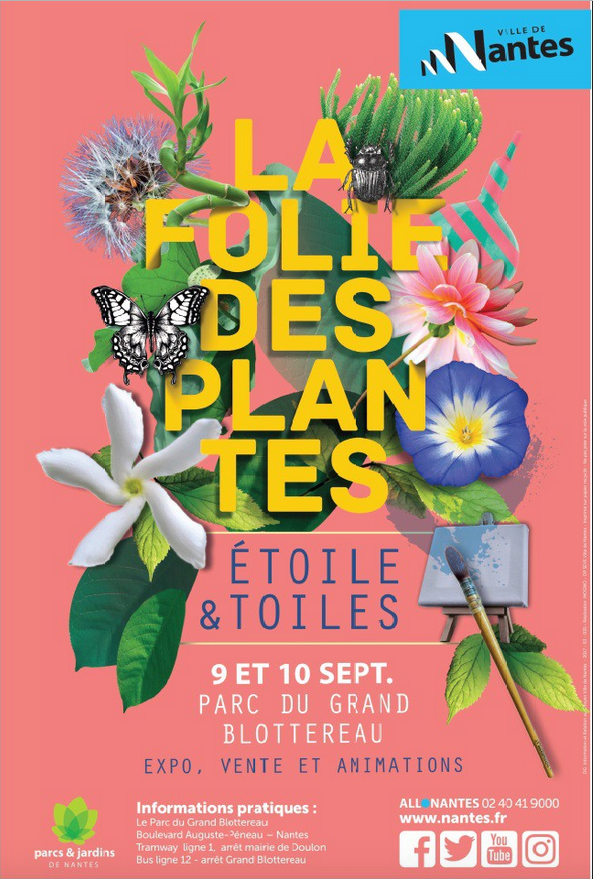 La Folie des Plantes 9 et 10 septembre 2017 à Nantes