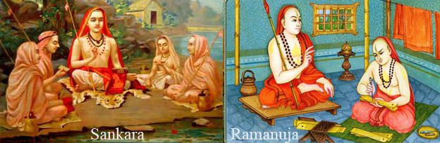 Ramanuja et Sankara