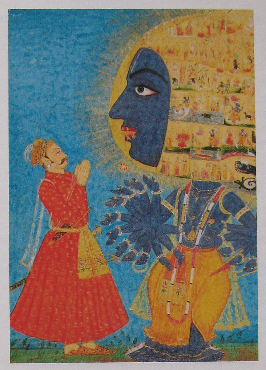 Arjuna désire voir la forme universelle de Krishna