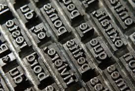 stéréotype, plomb et réflexion